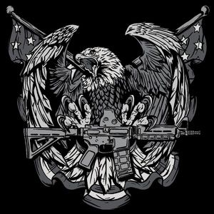 Grunt Style 'Murican Eagle // Grunt Style Men's Tee // Large